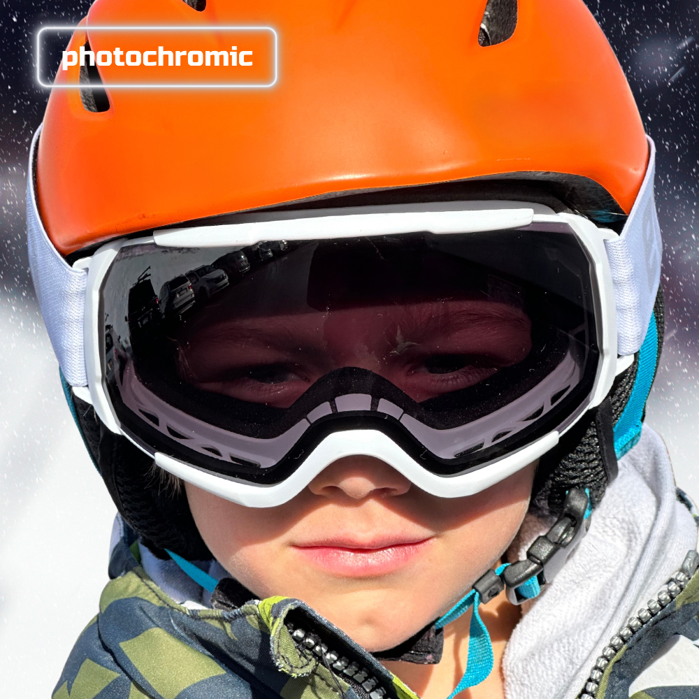 photochromic snow goggles LITTLE CLOUD