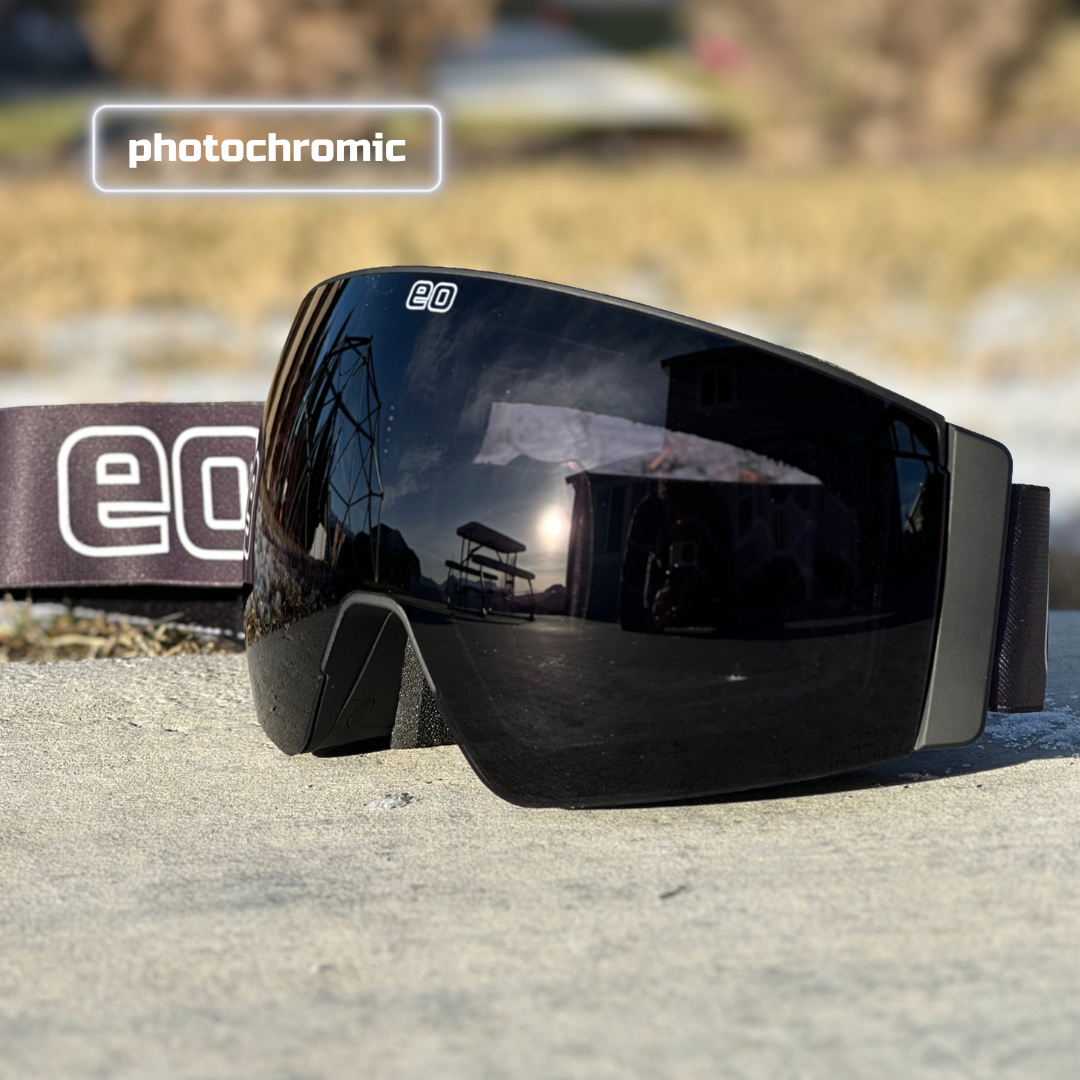 photochromic mx goggles The MACH SCHNELL Photochromic Magnetic Lens Snow Goggle – Eastern Outer