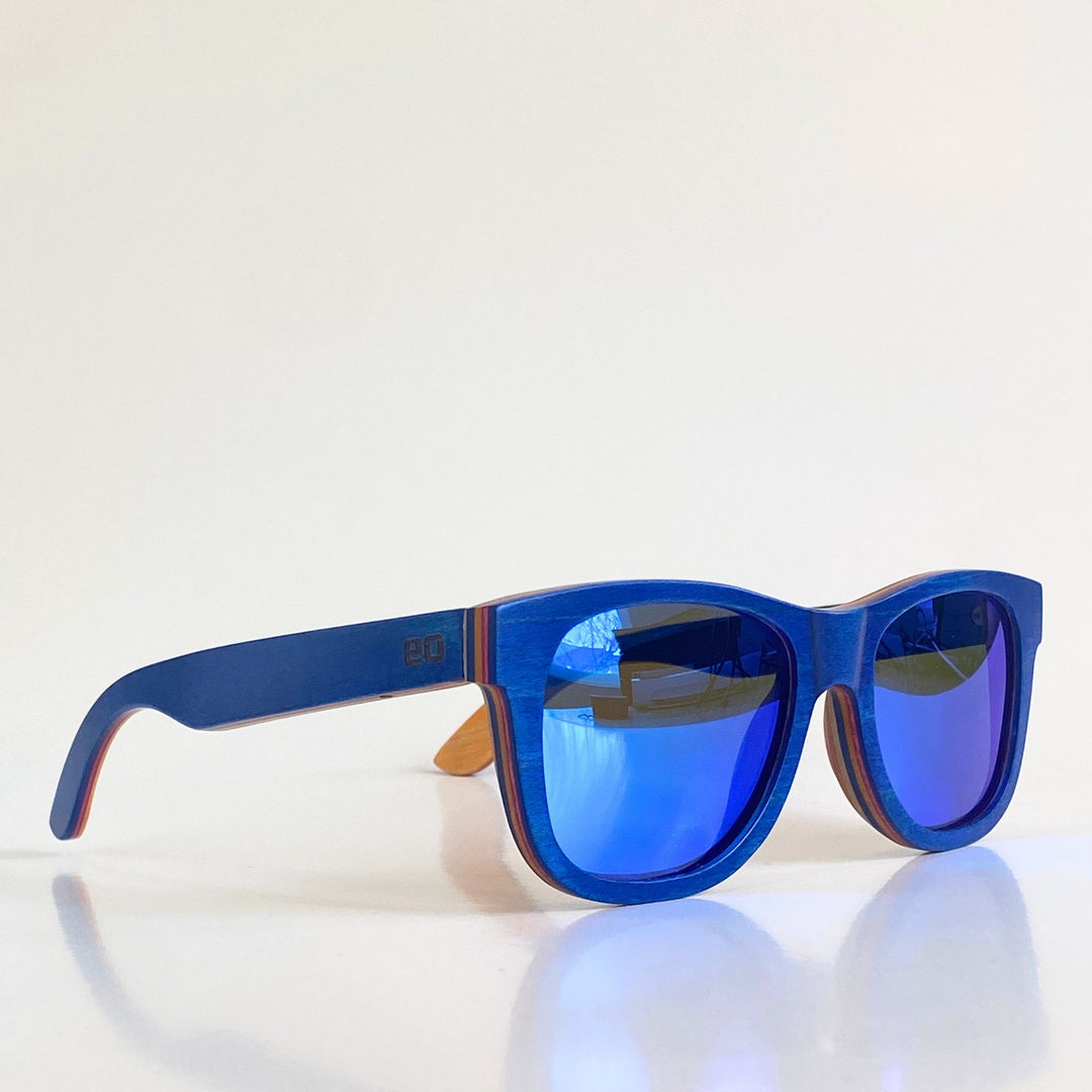 The Zermatt Layered Wood Sunglasses