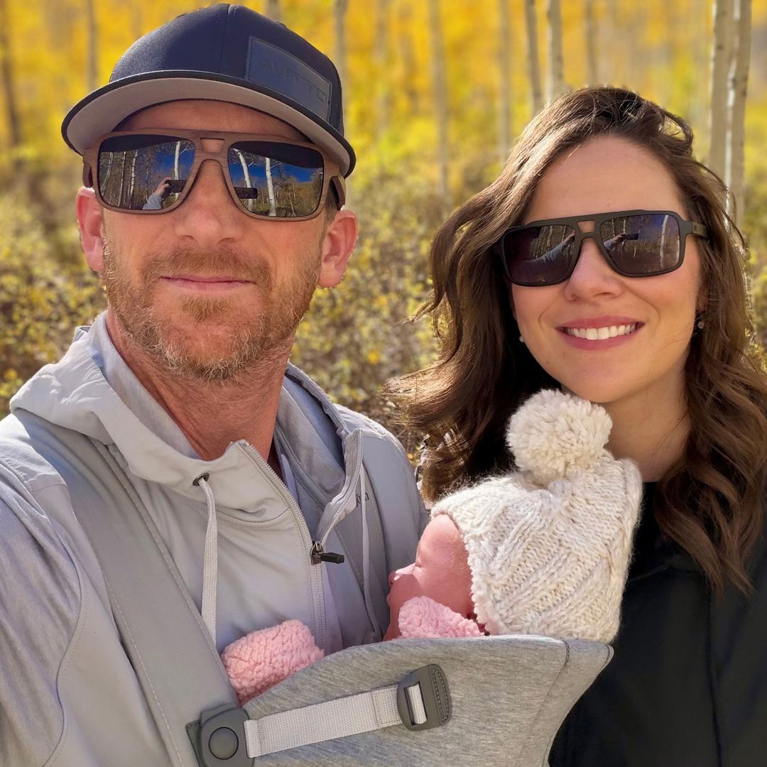 ryan and summer geertsen with new baby